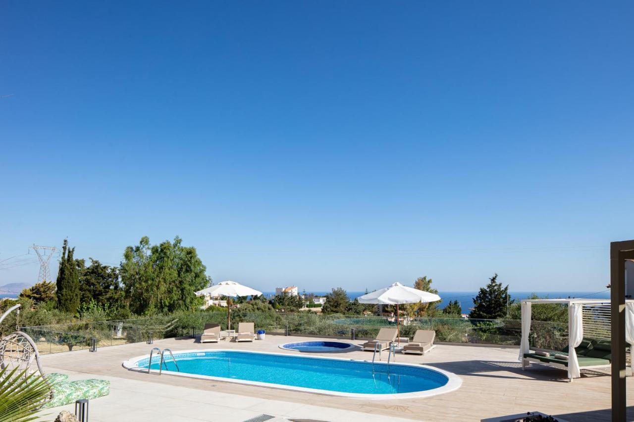 Villa Natura - With Private Heated Pool Tria Monastiria Kültér fotó