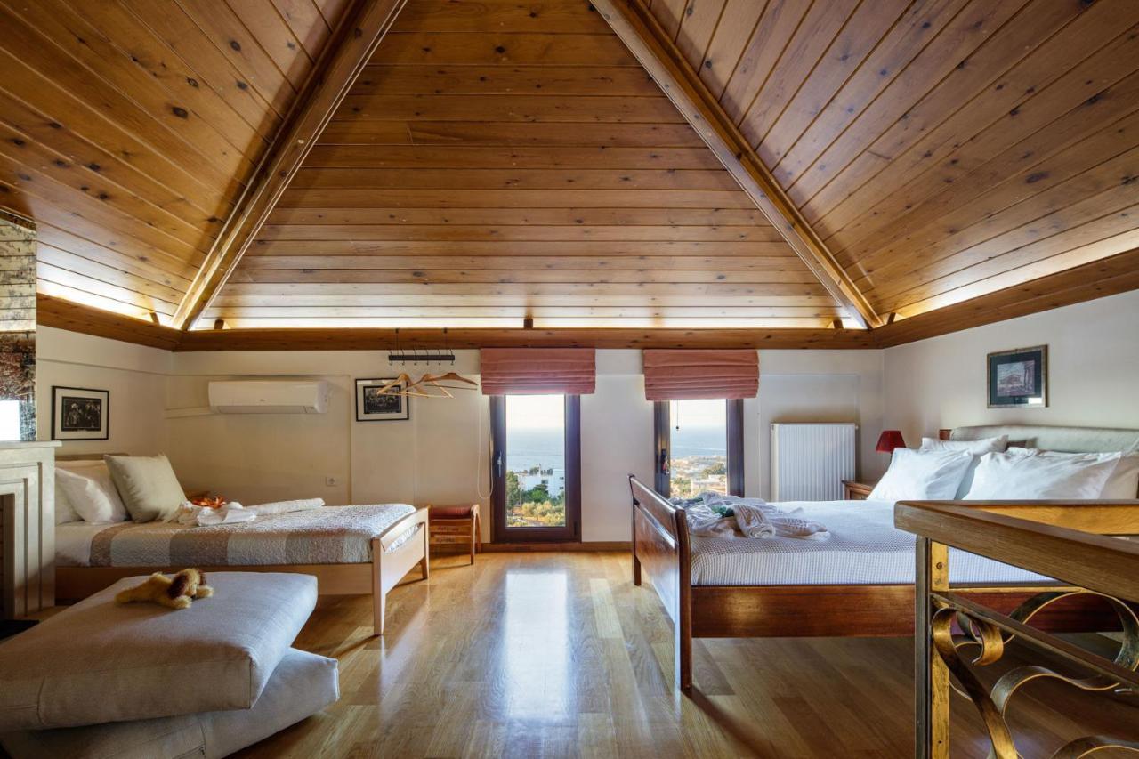 Villa Natura - With Private Heated Pool Tria Monastiria Kültér fotó